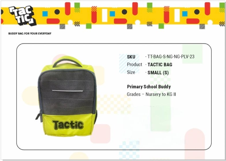 TACTIC BAG
